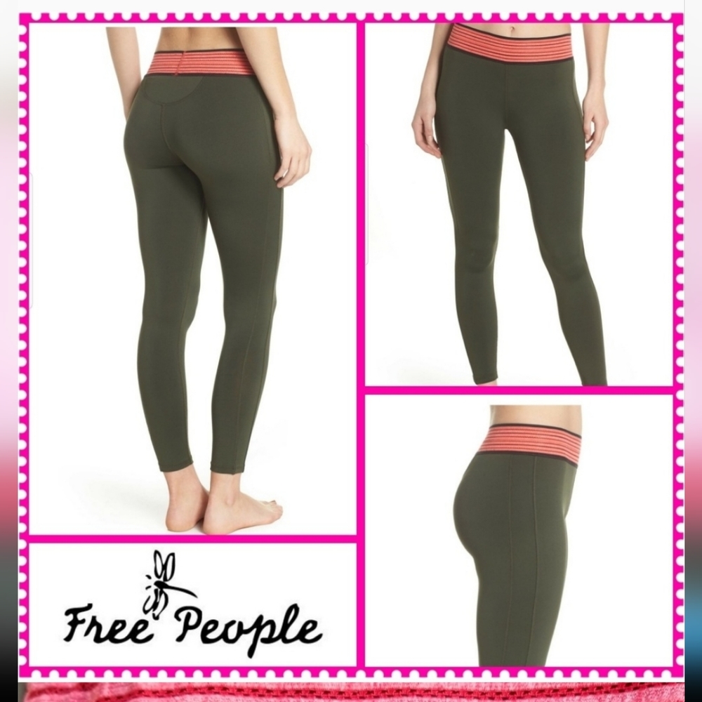 NWOT - Free People - Perfect Practice Macrame Leggings (Small)